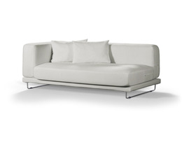 Överdrag till fast soffa Backösand 2-sits