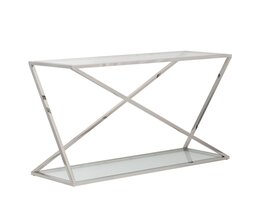 Konsolbord Vertigo silver 120x40x80cm