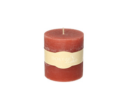Świeca Lea 10cm röd orange
