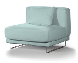 Överdrag till fast soffa, 1-sits, Backösand