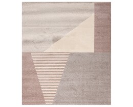 Dywan Sevilla papper vitt/dusty rose 160x230cm