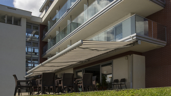 
										Markiser för uteplatser
																						