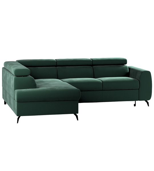 Corner sofa extendable Leo