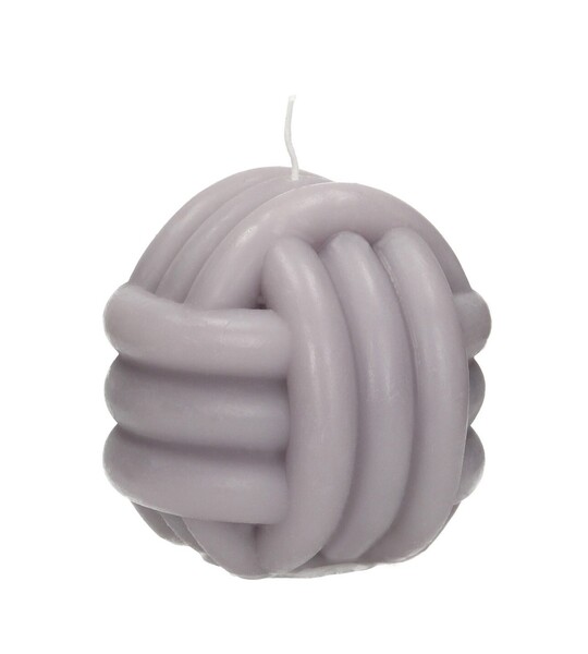 Świeca Zoya 8cm grey