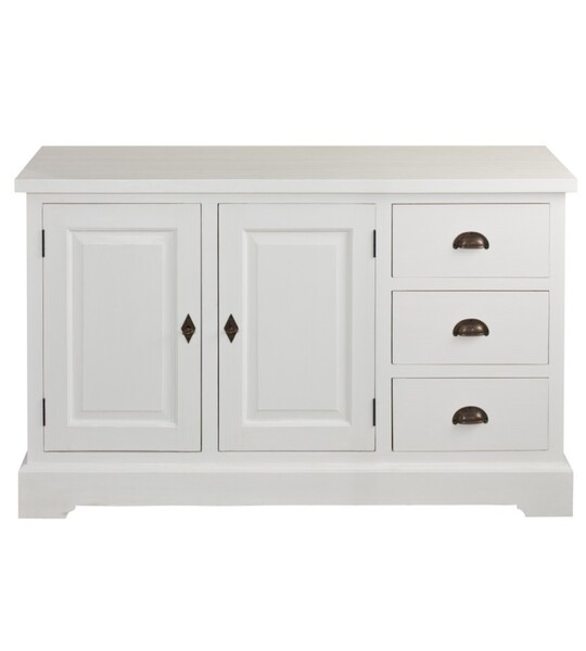Chest of drawers Brighton 3 drawers + 2 doors white