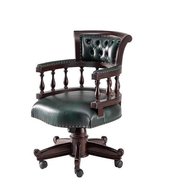 Swivel armchair Frank Green