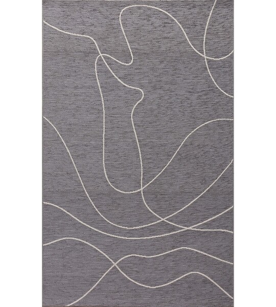 Dywan Velvet 160x230cm beige/dark grey