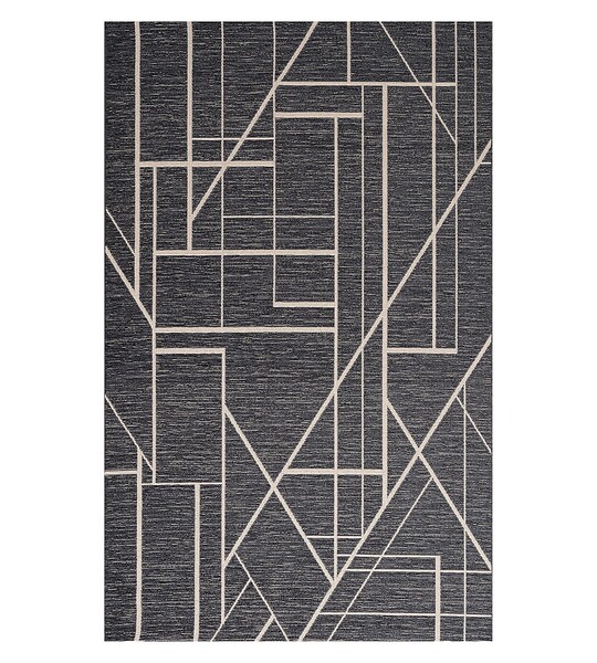 Dywan Velvet beige/petrol blue 160x230cm
