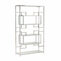 Bookcase Hypnose silver 115x40x202cm