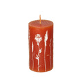Świeca Giulia 13cm orange